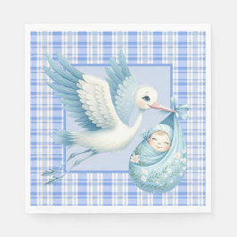 Servilleta De Papel Baby Boy Shower
