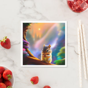 Servilleta De Papel Baby Chipmunk