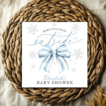Baby hace frío afuera Lazo Azul Invierno Baby Show
