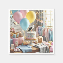 Servilleta De Papel Baby Shower