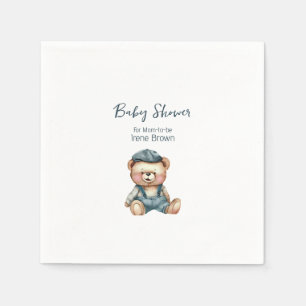 Servilleta De Papel Baby Shower acogedor y encantador