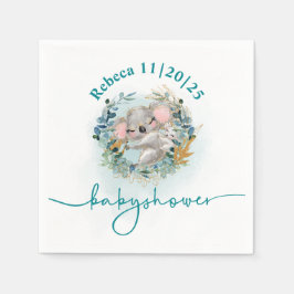 Servilleta de papel Baby Shower "Baby Koala"