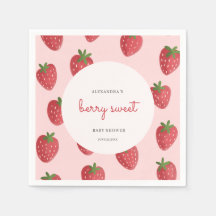 Baby Shower Berry Sweet Strawberry