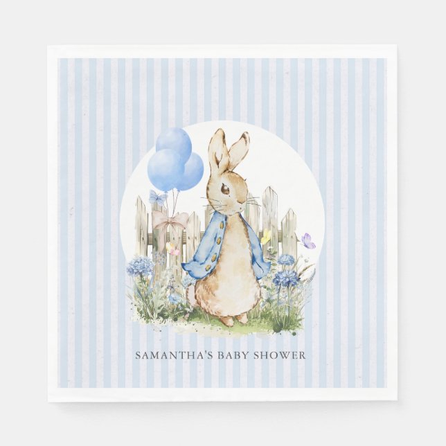 Servilleta De Papel Baby Shower Boy (Anverso)