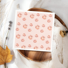 Servilleta De Papel Baby Shower Chica Bow Rosado