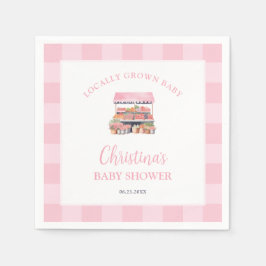 Servilleta De Papel Baby Shower Chica local