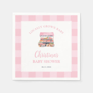 Servilleta De Papel Baby Shower Chica local
