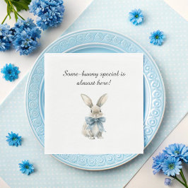 Servilleta De Papel Baby Shower de Blue Bunny