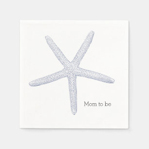 Servilleta De Papel Baby Shower de Blue Starfish Beach