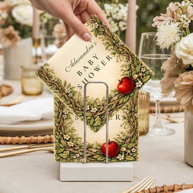 Servilleta De Papel Baby Shower de Cuento de Bosque Encantado (Subido por el creador)