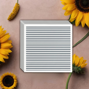 Servilleta De Papel Baby Shower de girasol azul