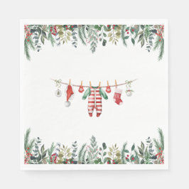 Servilleta De Papel Baby Shower de invierno