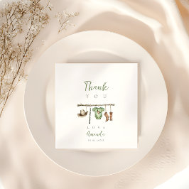 Servilleta De Papel Baby Shower de Little Hunter