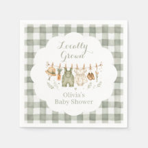 Baby Shower de mercado de agricultores locales