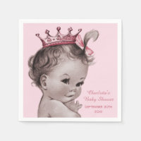 Baby Shower de princesa vintage personalizado