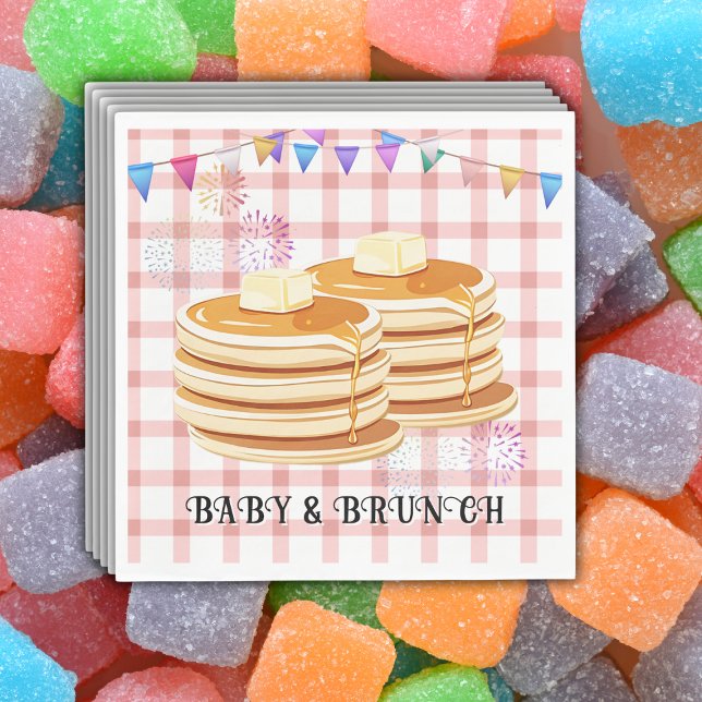 Servilleta De Papel Baby Shower de Souffle de Baby & Brunch (Subido por el creador)