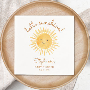 Servilleta De Papel Baby Shower de Sun