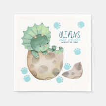 Baby Shower de Triceratops Dinosaur Boy