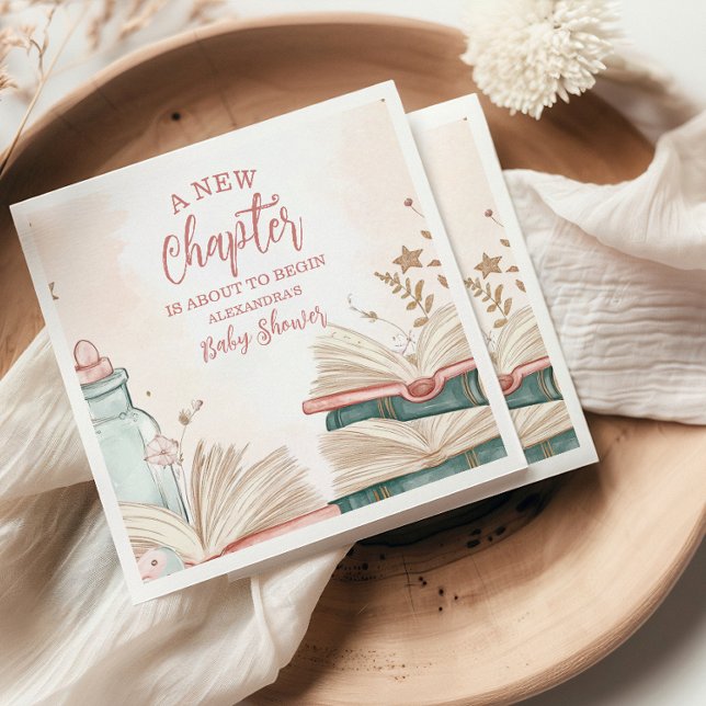 Servilleta De Papel Baby Shower de un nuevo libro de historietas de ca (Subido por el creador)