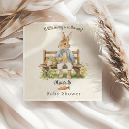 Servilleta De Papel Baby Shower de vintage Peter Rabbit