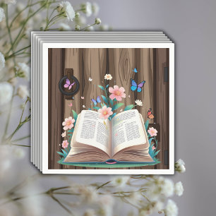 Servilleta De Papel Baby Shower de Whimsical Rustic Storybook