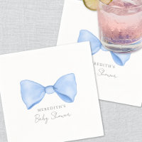Baby Shower del Lazo Azul Elegante