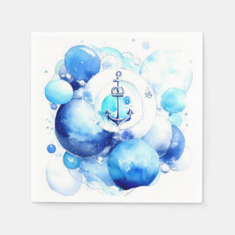 Servilleta De Papel Baby Shower: El viaje de Sailor Nautical Boy