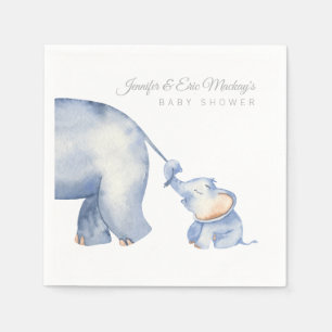 Servilleta De Papel Baby Shower elefante