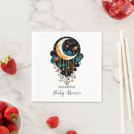 Servilleta De Papel Baby Shower Enchanted Pastel Stars