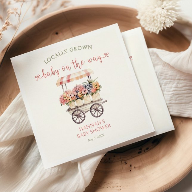Servilleta De Papel Baby Shower local (Subido por el creador)