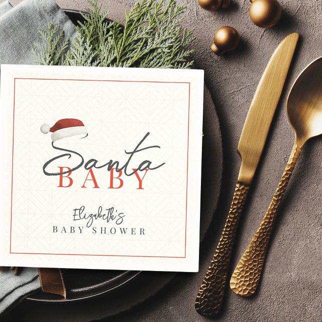 Servilleta De Papel Baby Shower mínimo de vacaciones para Navidades de (Subido por el creador)