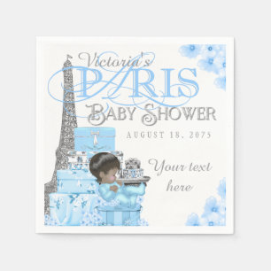 Servilleta De Papel Baby Shower Napkins Etnia Boy Baby Shower