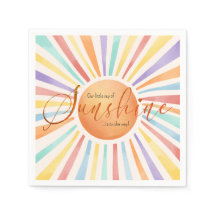 Baby Shower 'Pequeño rayo de sol' de Boho Sun de l