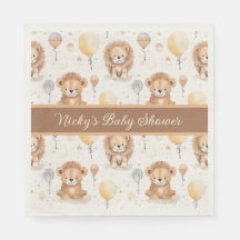 Baby Shower personalizado de Baby Lion
