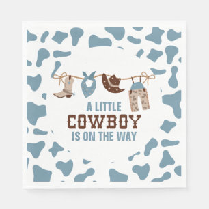 Servilleta De Papel Baby Shower Rodeo Western Cowboy