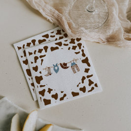 Servilleta De Papel Baby Shower Rodeo Western Cowboy