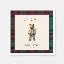 Baby Shower rústico de Teddy