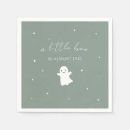 Servilleta De Papel Baby Shower Sage Green Gender Neutral Fall