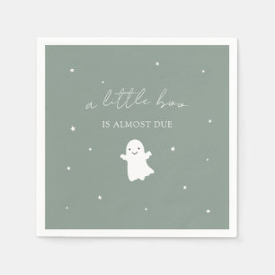 Servilleta De Papel Baby Shower Sage Green Gender Neutral Fall