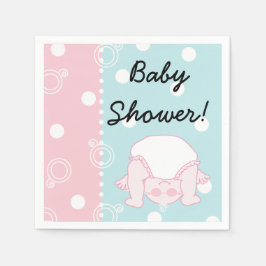 Servilleta De Papel Baby Shower Standard Cocktail Napkin BABY