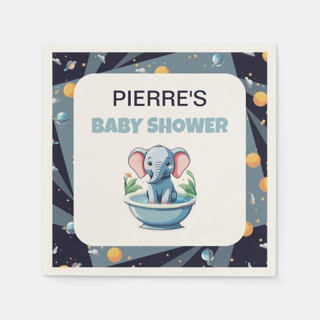 SERVILLETA DE PAPEL BABY SHOWERS (Anverso)