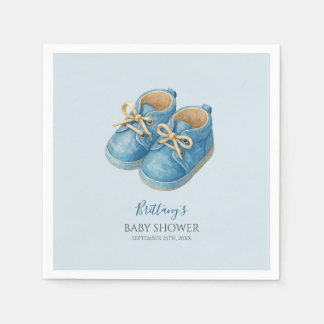 Servilleta De Papel Baby Sneakers Sports Baby Shower 