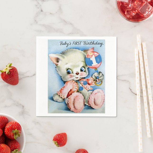 Servilleta De Papel Babys Napkins de Papel de Cumpleaños (Subido por el creador)