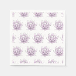 Servilleta De Papel Bachelorette Multi Pink Lotus Fiesta