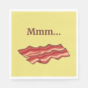Servilleta De Papel Bacon Funny