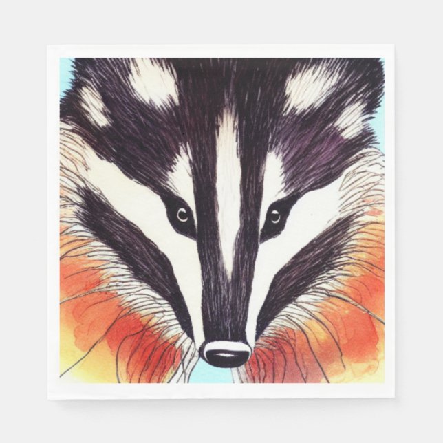 Servilleta De Papel Badger (Anverso)