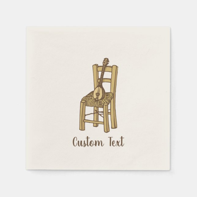 Servilleta De Papel Baglama sobre la presidencia (Anverso)