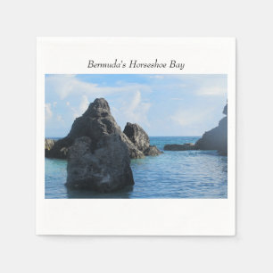 Servilleta De Papel Bahía de las Herraduras de Bermudas