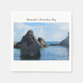 Servilleta De Papel Bahía de las Herraduras de Bermudas