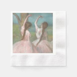 Servilleta De Papel Bailarinas de rosa Edgar Degas
